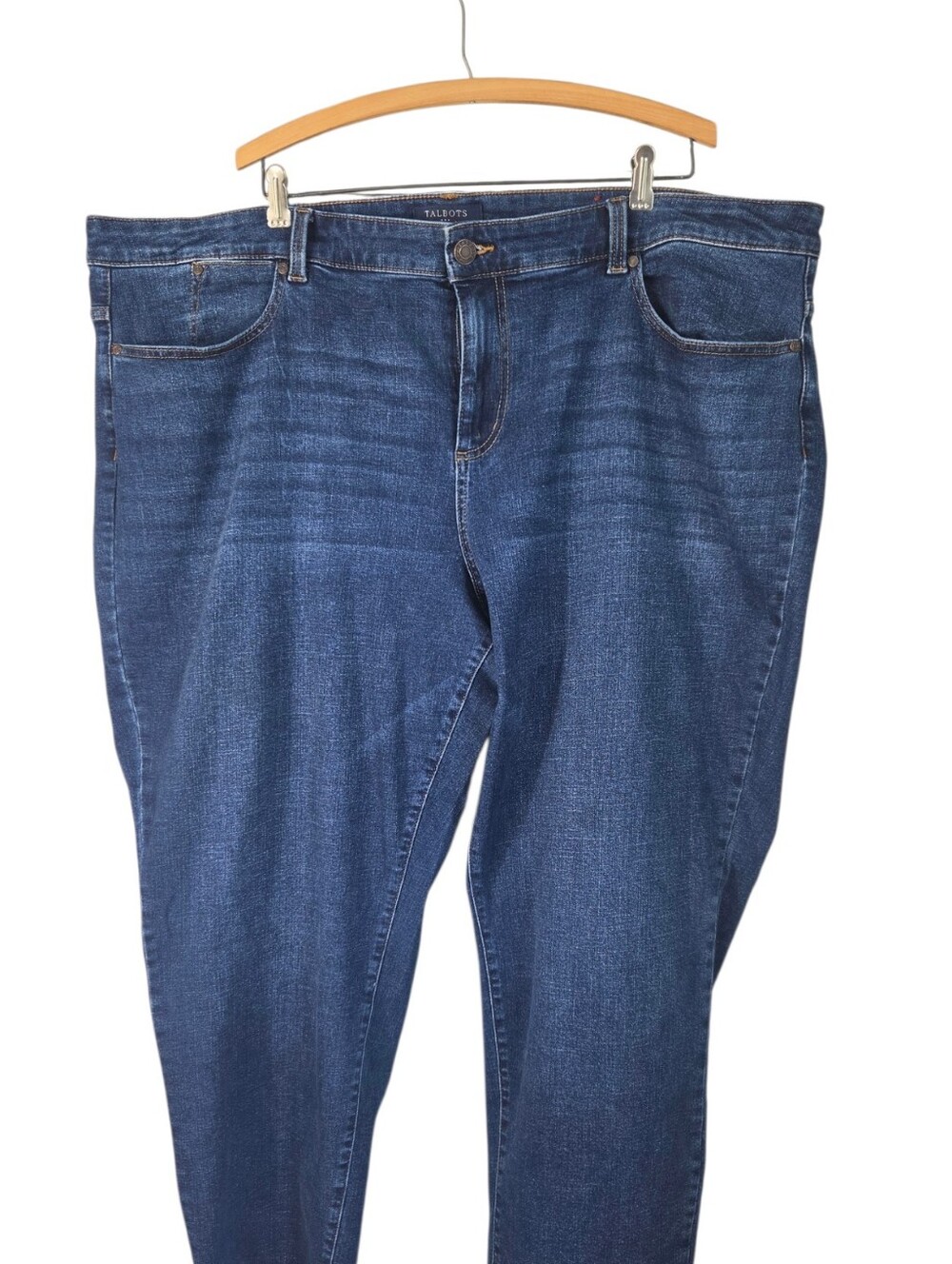 Talbots Simply Flattering Collection Boyfriend Jeans 24W Ankle Denim 29" Inseam